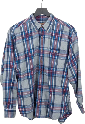 00's Men's Blue Plaid Flannel by Woolrich