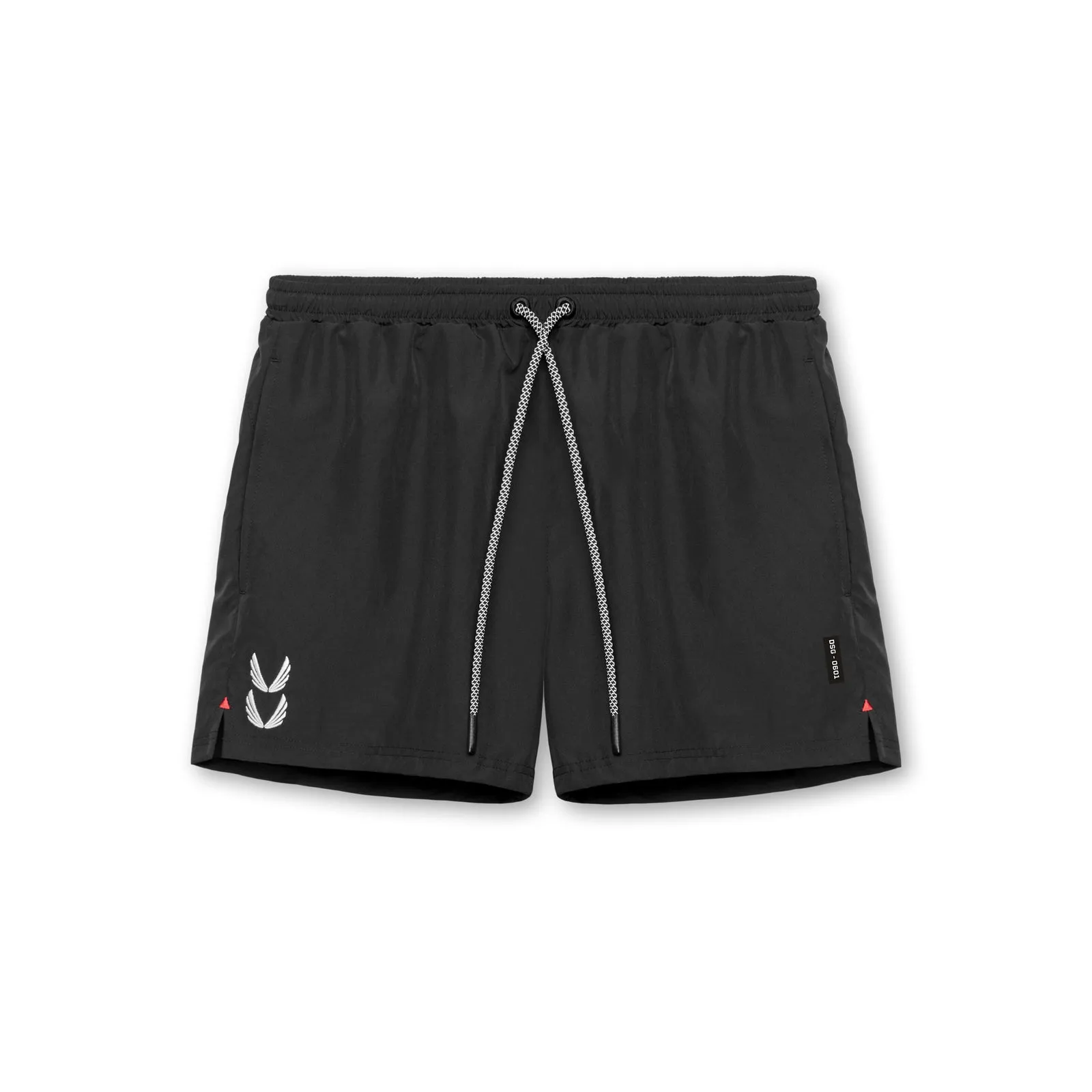 0601. Vintage 5" Training Short - Black