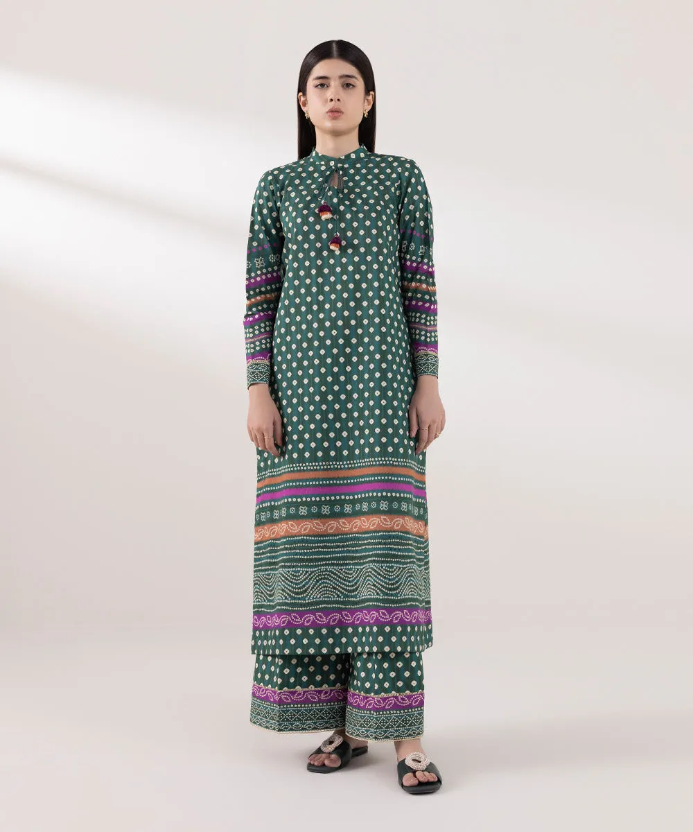 2 Piece - Printed Lawn Suit