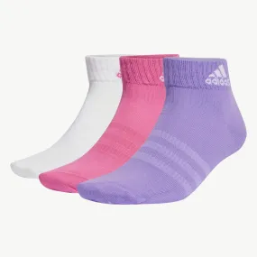 adidas 3 Pairs Thin and Light Women's Ankle Socks