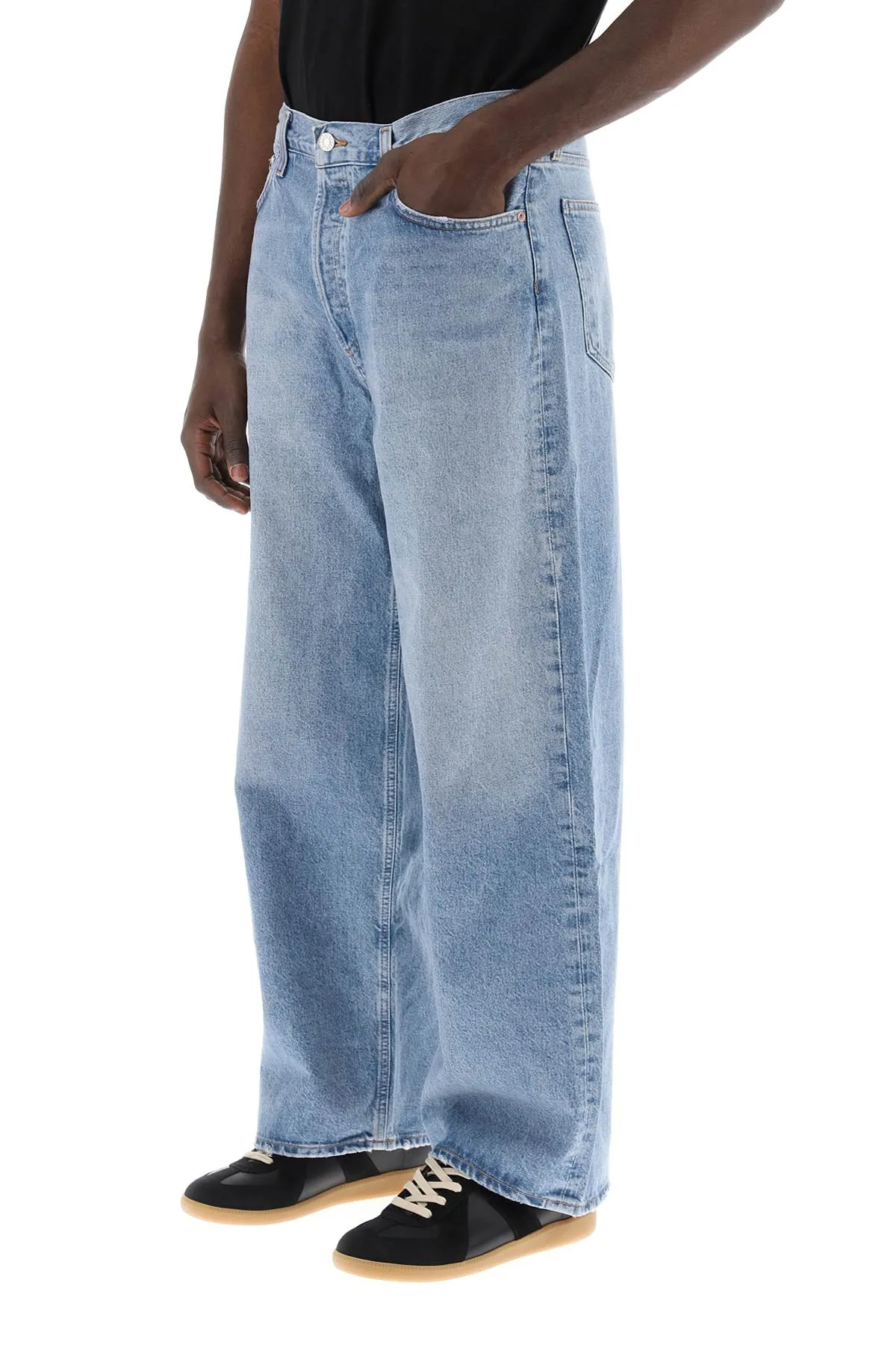 AGOLDE low-slung baggy jeans