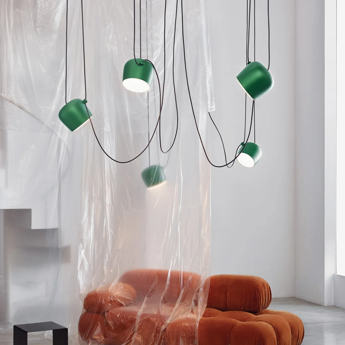 AIM LED Small Ceiling Pendant Lamp in Various Colors