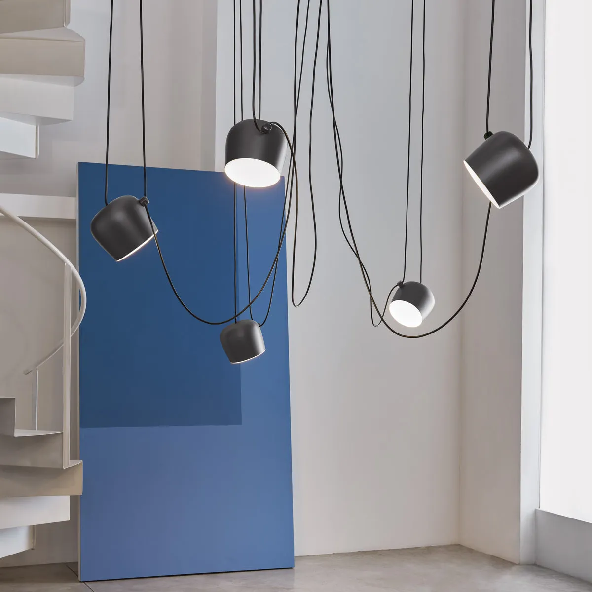 AIM LED Small Ceiling Pendant Lamp in Various Colors