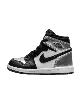 Air Jordan 1 Retro High OG “Silver Toe” (Infant & Kids)