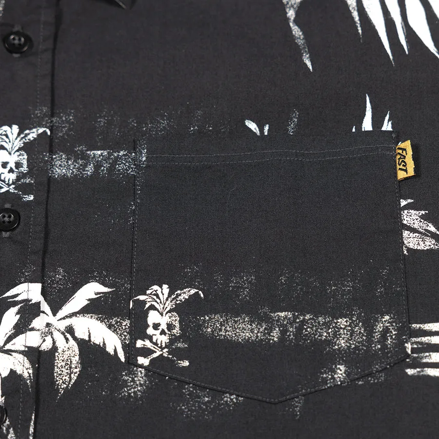 Alani SS Button Up Shirt - Black