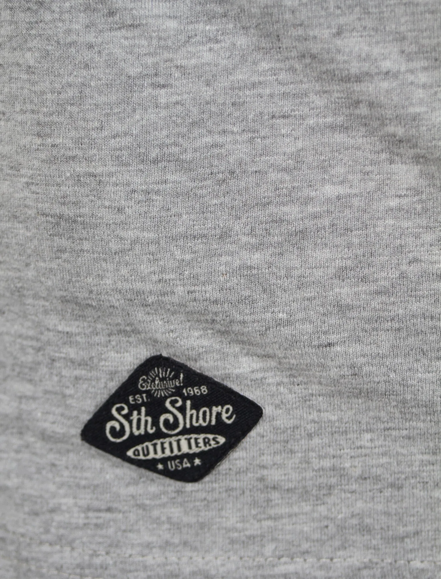 American Spirit Print T-Shirt in Light Grey  - South Shore