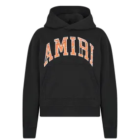 Amiri Black Bandana Logo Hoodie