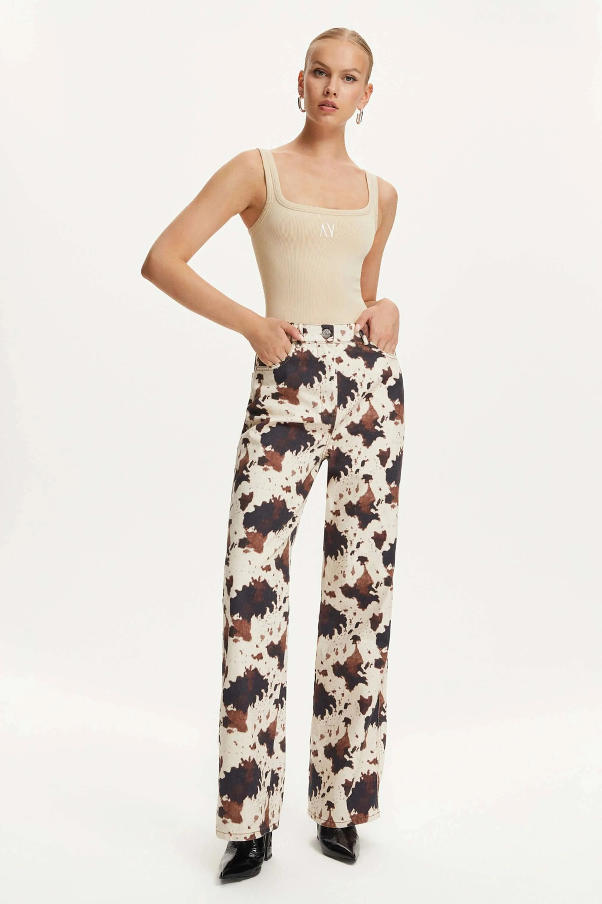 Animal Printed Pants (Final Sale)