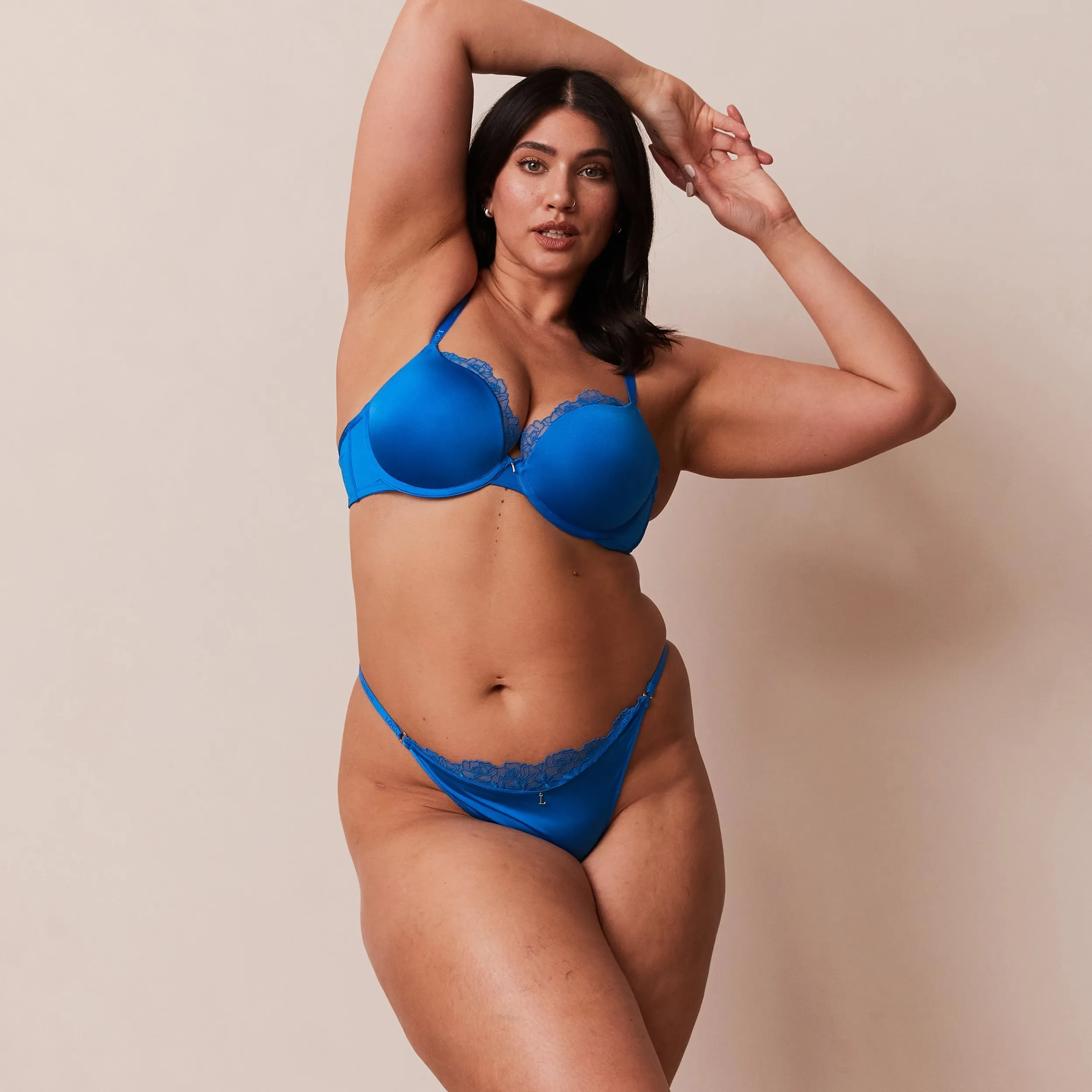 Anti-Gravity Push-Up Bra  - Cobalt Blue