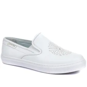 Aoide Leather Slip-On Sneakers / 320 233