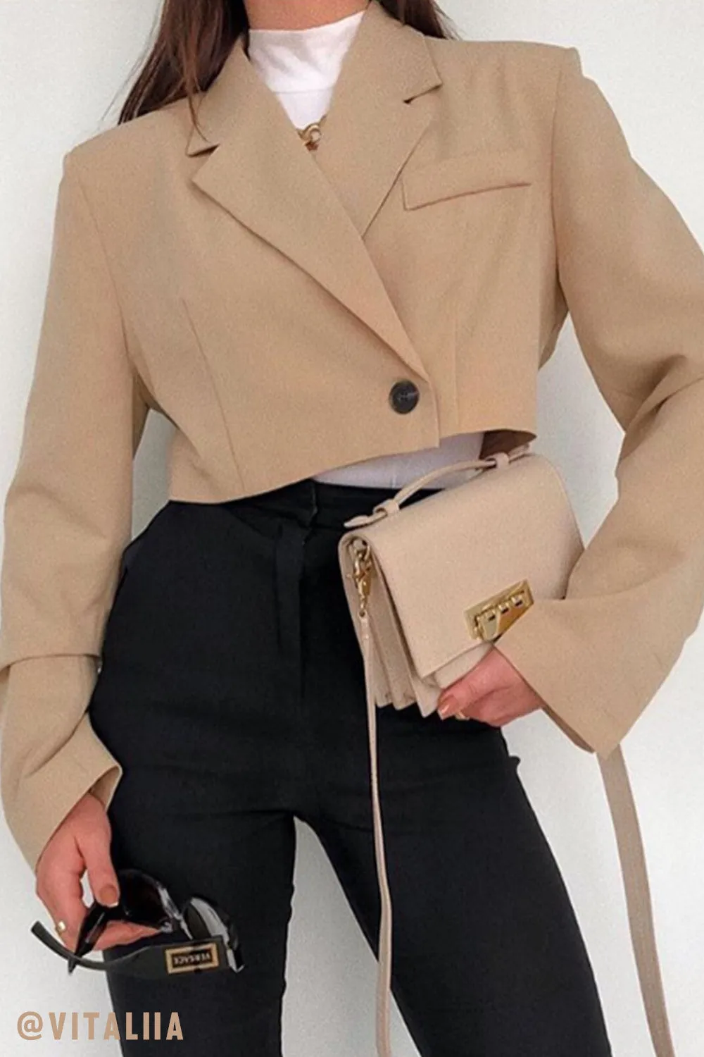 Arianna Padded Crop Jacket