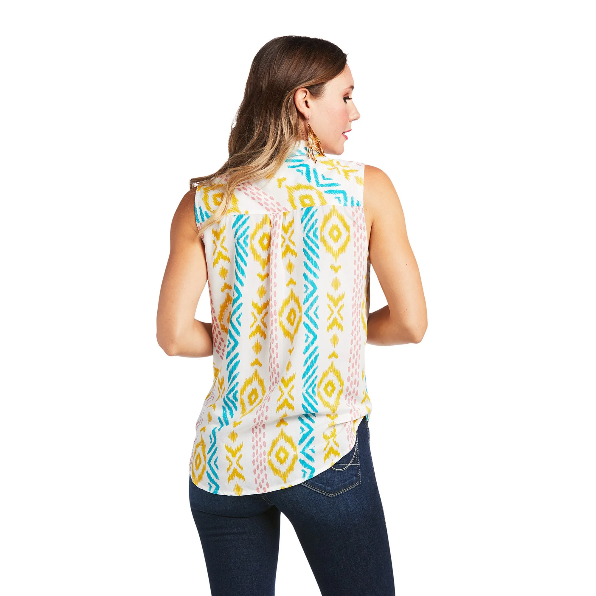 Ariat Ladies Desert Vibes Great Basin Multi Print Shirt 10039847