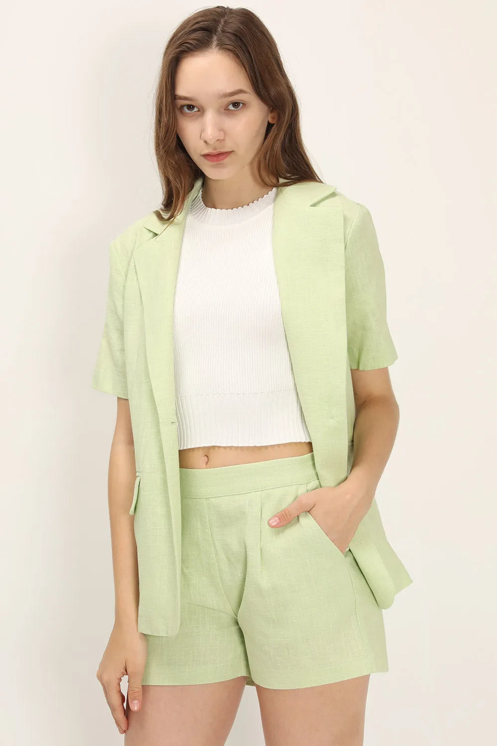 Ariella Linen Blazer