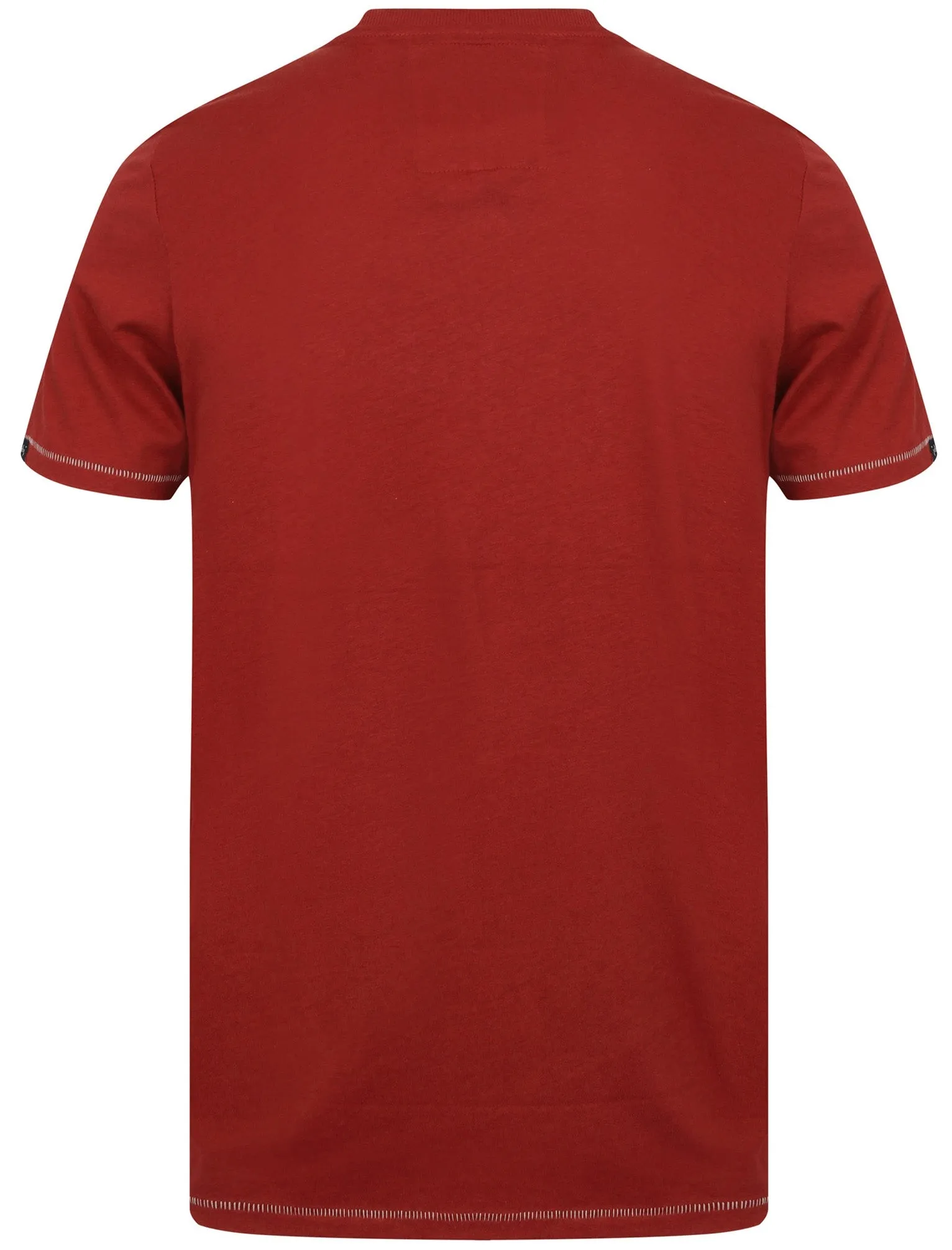 Athensburg Applique Cotton T-Shirt In Tibetan Red - Tokyo Laundry