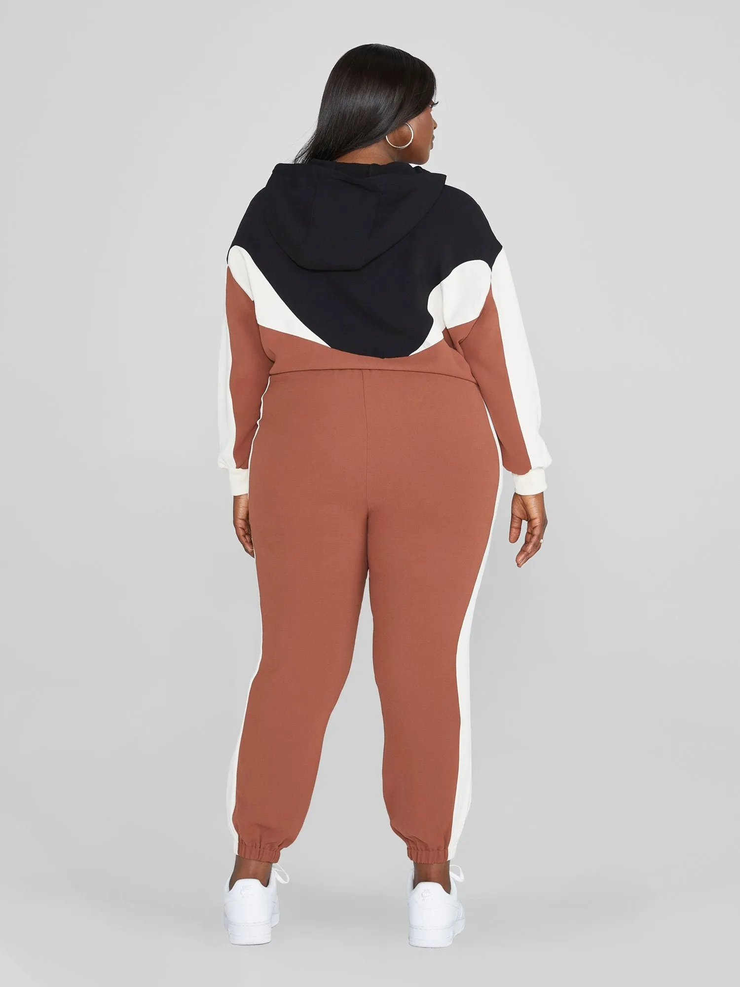 Audrina Colorblock Jogger Pants