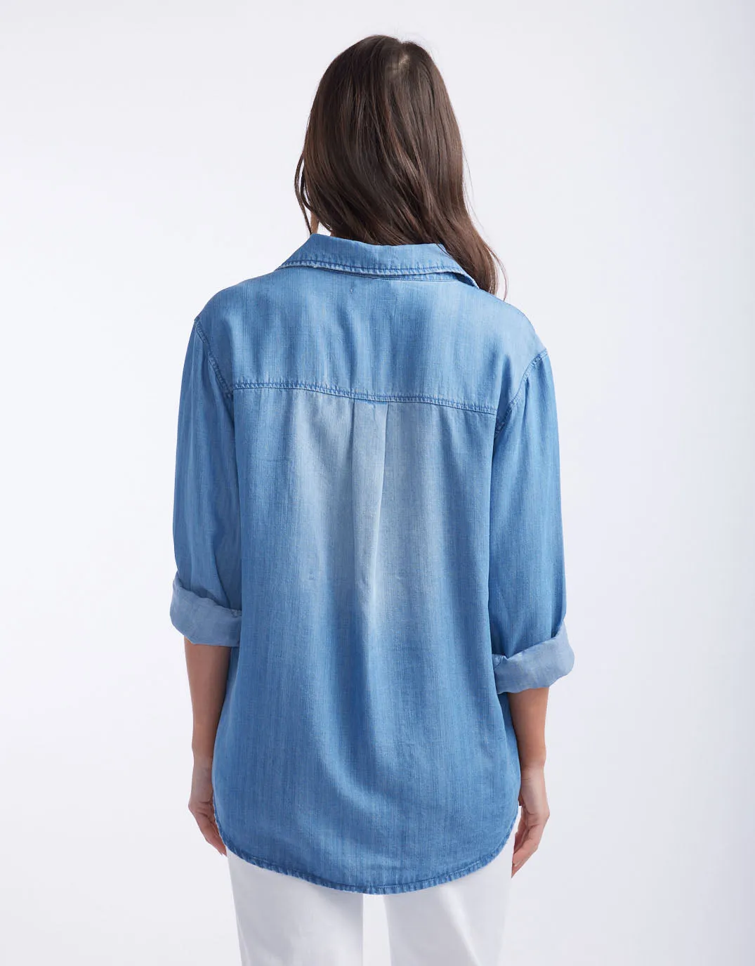 Ava Vintage Shirt - Denim