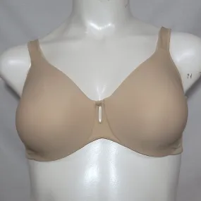 Bali B543 Silky Smooth Seamless Cup Cushioned Underwire Bra 42DD Nude NWT