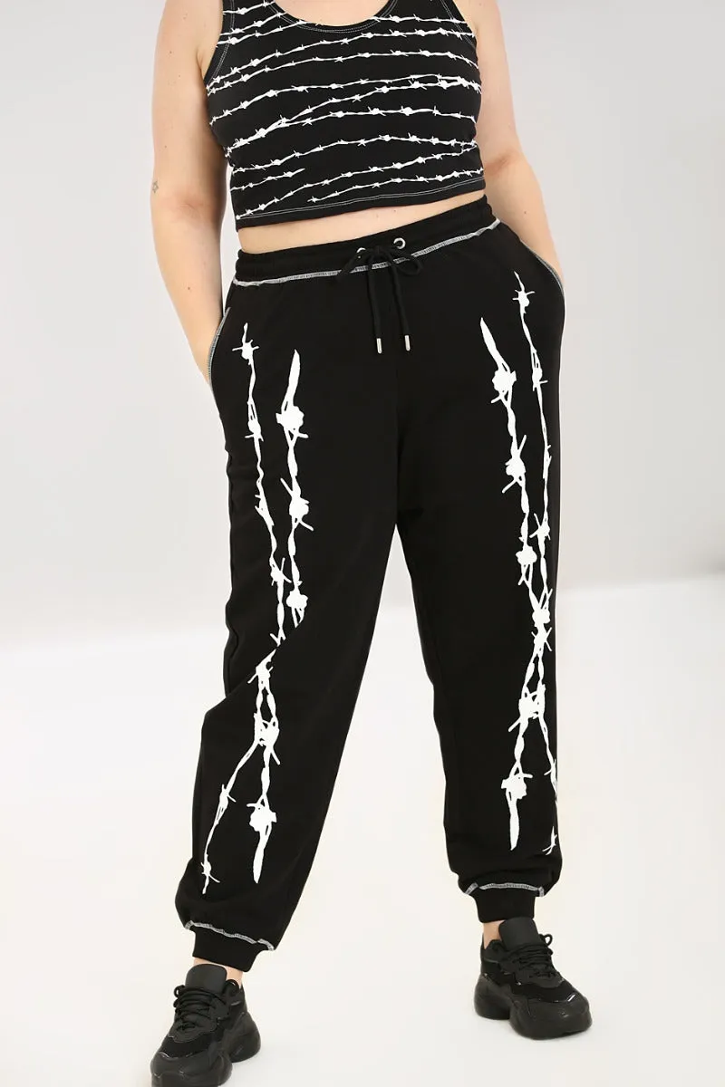 Barbed Wire Joggers