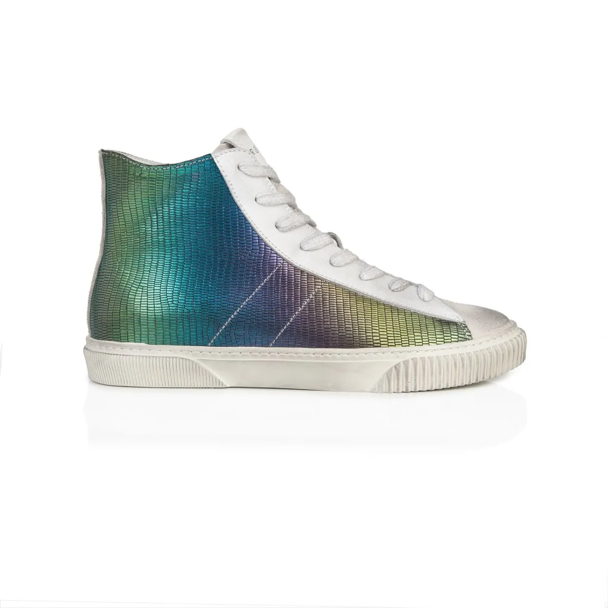 Basquette: Rainbow High Top Trainers