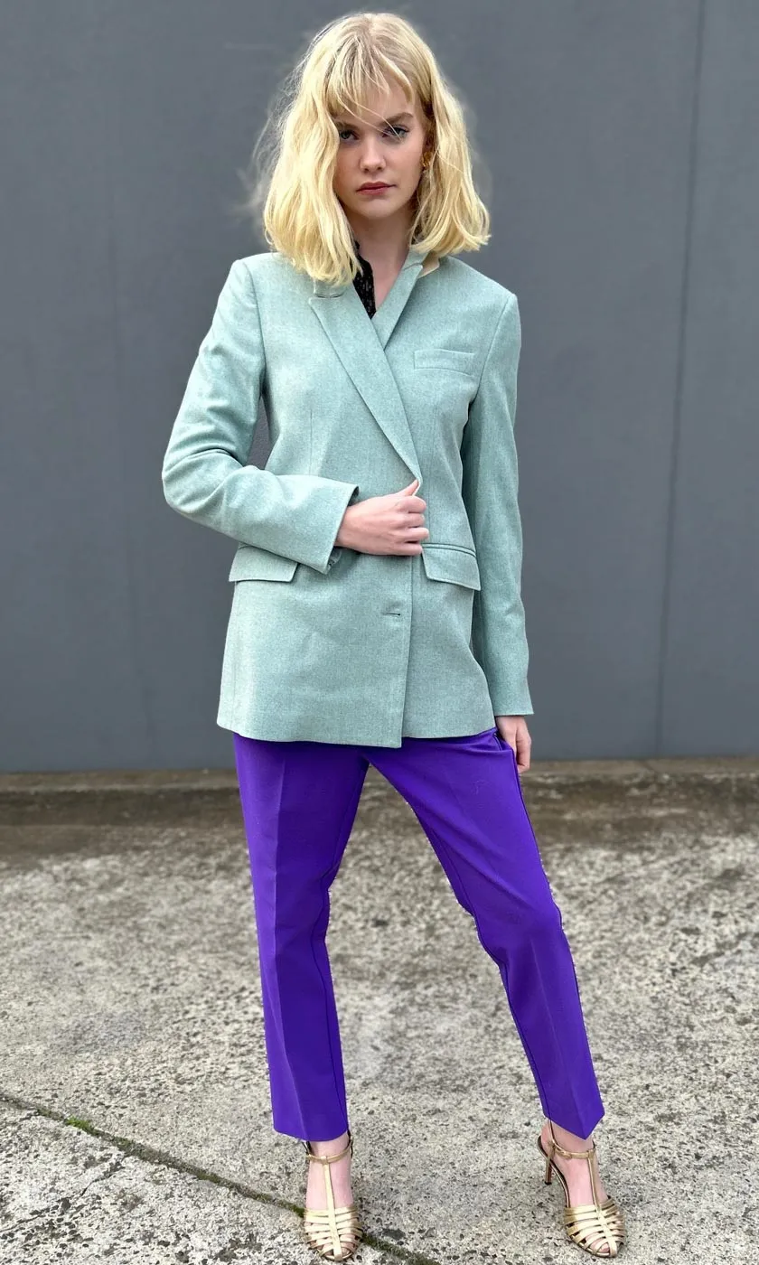 Beatrice B Mint Jacket