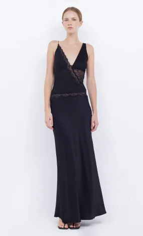 Bec And Bridge Abrielle Lace Maxi Dress - Black