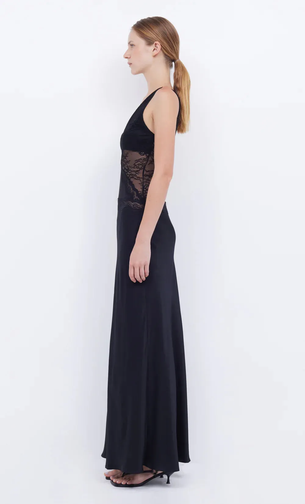 Bec And Bridge Abrielle Lace Maxi Dress - Black