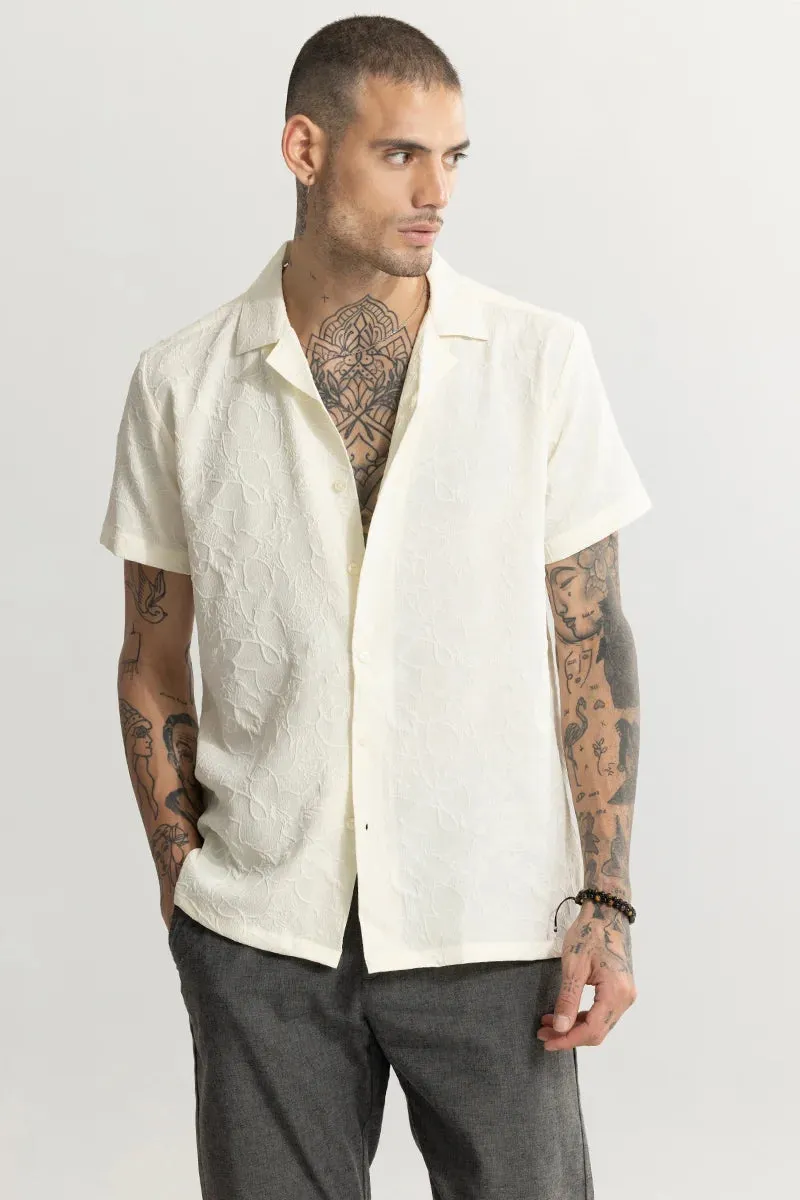 Birch Textured Cream Shirt