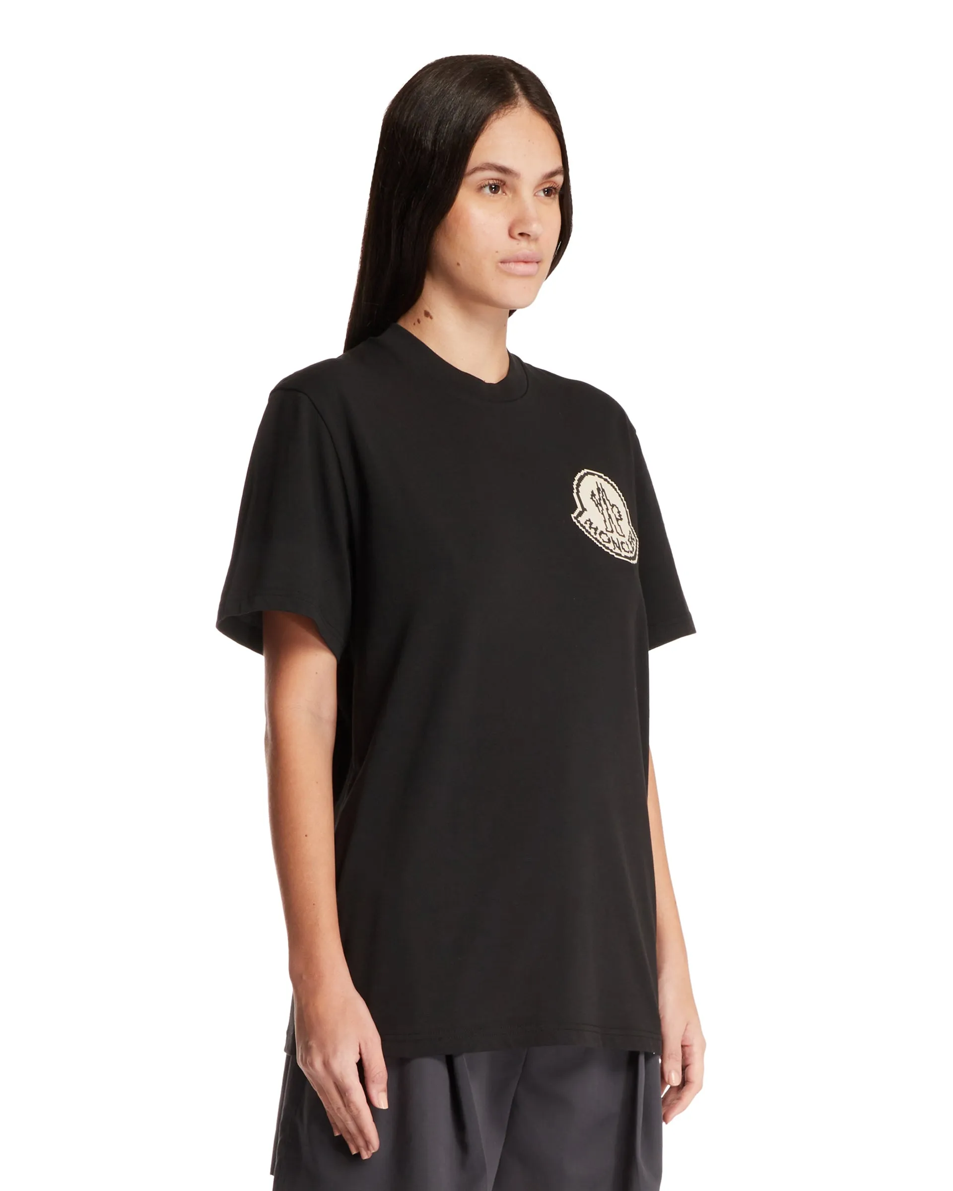 Black Logoed T-Shirt