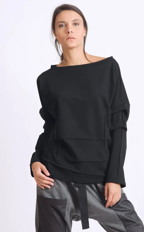 Black Tunic Top