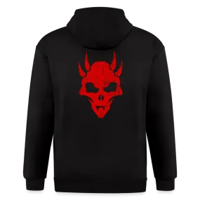 Blood Raiders Grunge Full Zip Hoodie