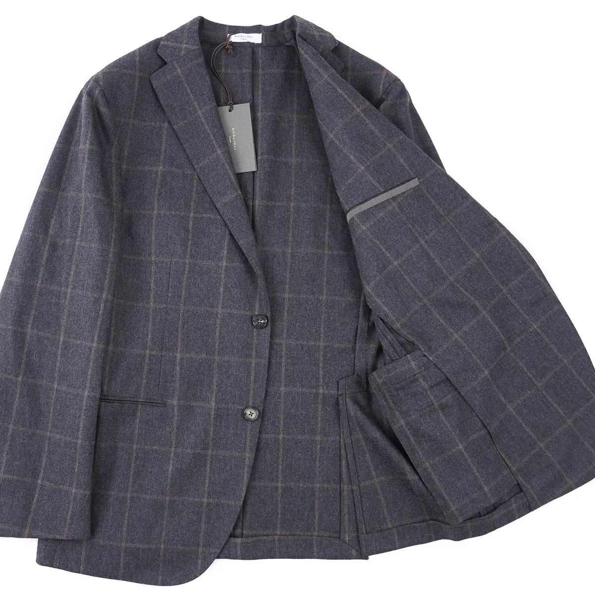 Boglioli Brushed Wool 'K Jacket' Suit