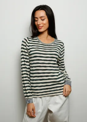 BR Gopsy Knit in Blue Stripe