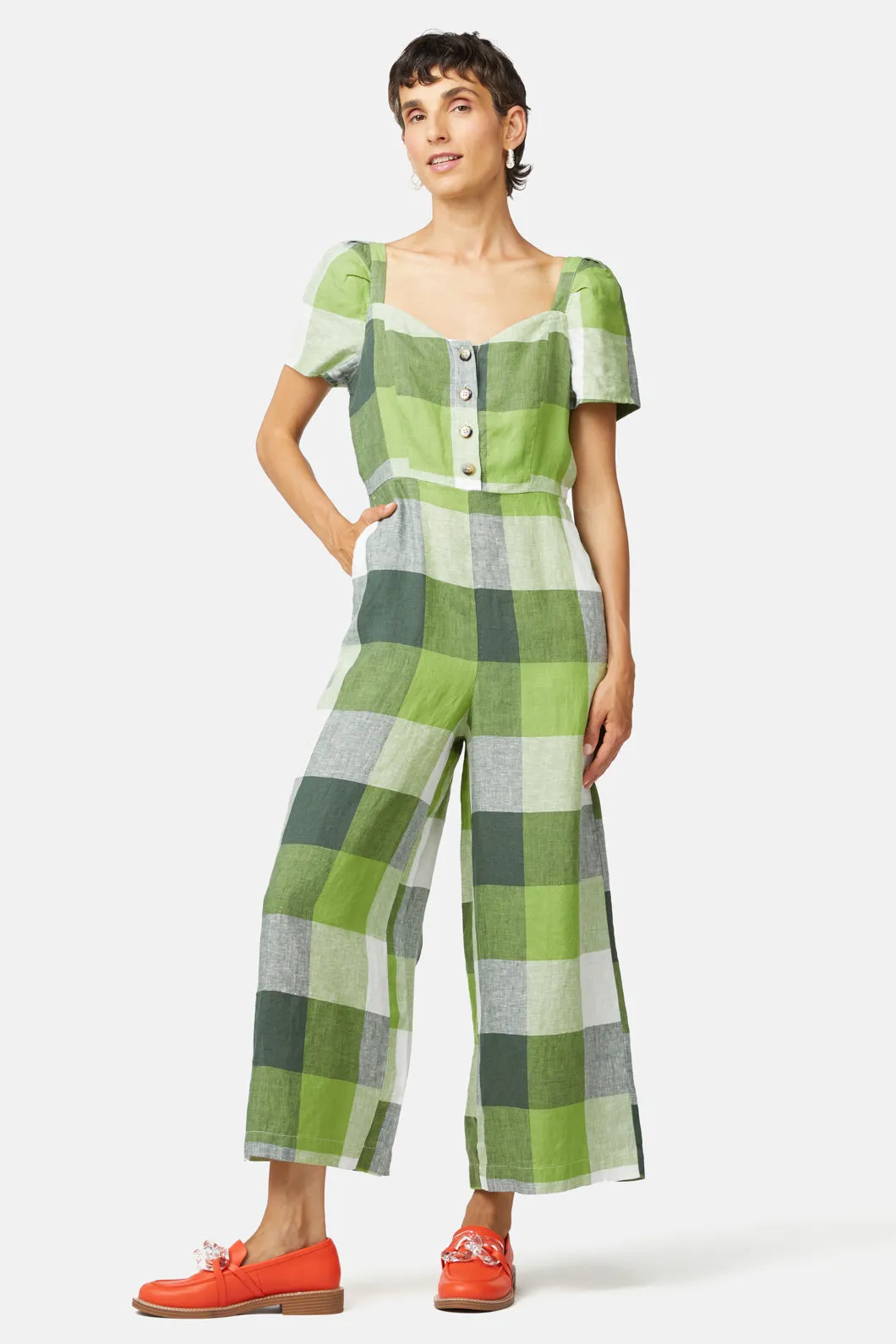 Buffalo Check Pantsuit