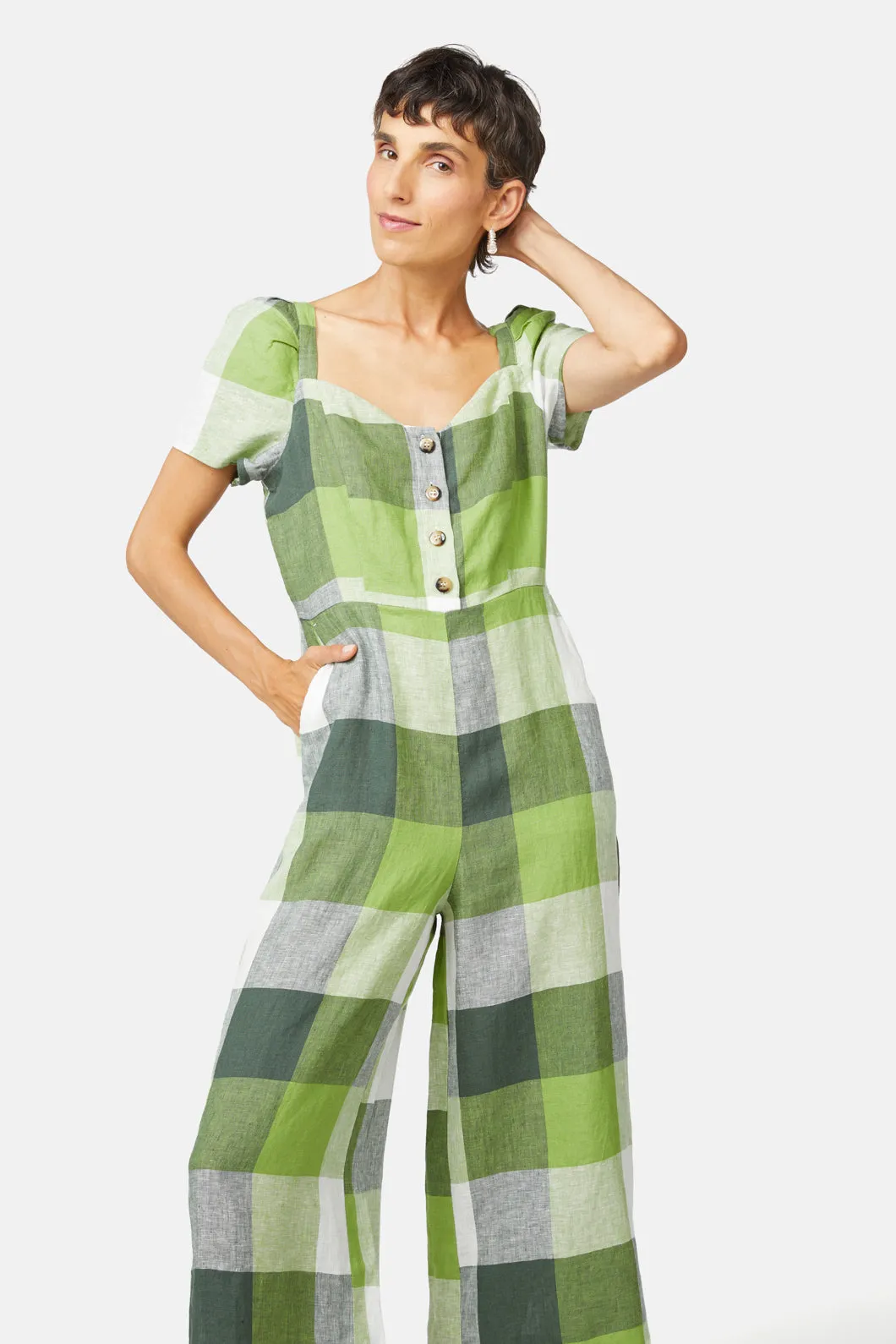 Buffalo Check Pantsuit