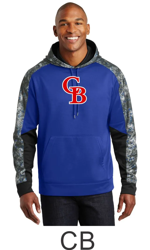 Bulldawgs Colorblock Hooded Wicking Sweatshirt- in 2 designs