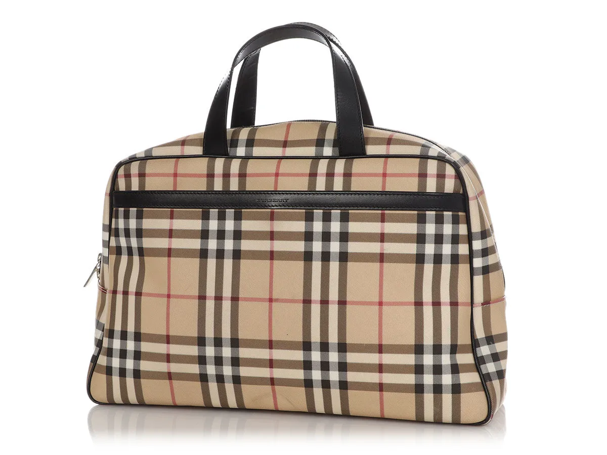 Burberry Medium Nova Check Bag