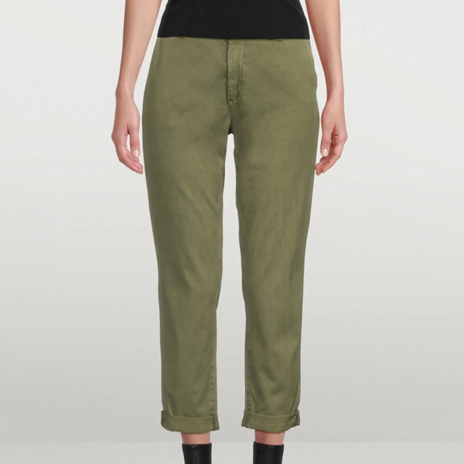 Caden Straight-Leg Tailored Trousers (Succulent)