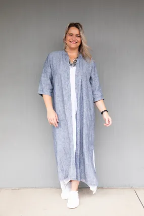 Cashews - C213/C13 Linen Maxi Shirt