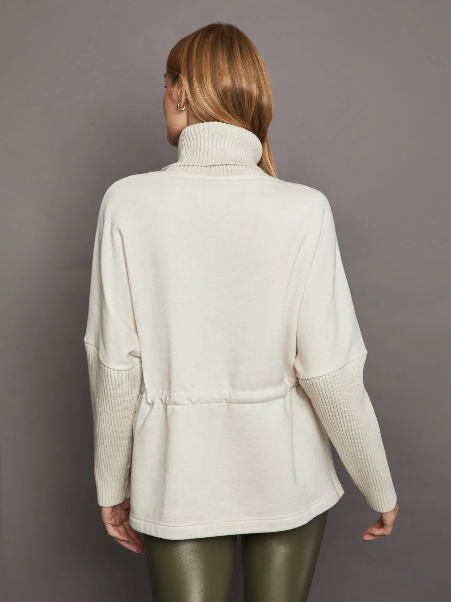 Cavello Longline Sweat - Birch Marl