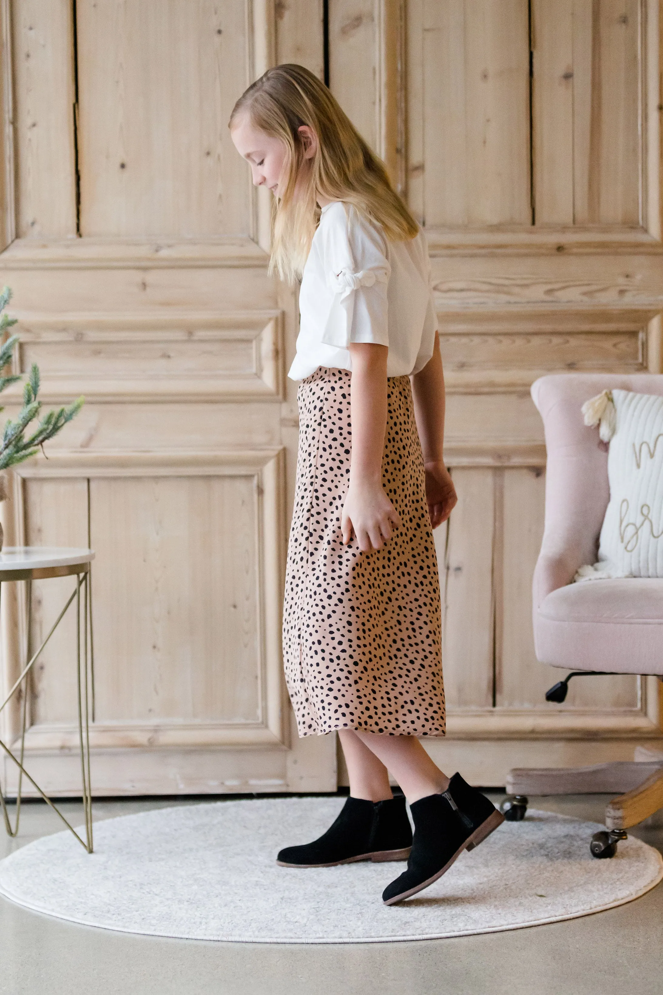 Cheetah High Waist Flare Skirt - FINAL SALE