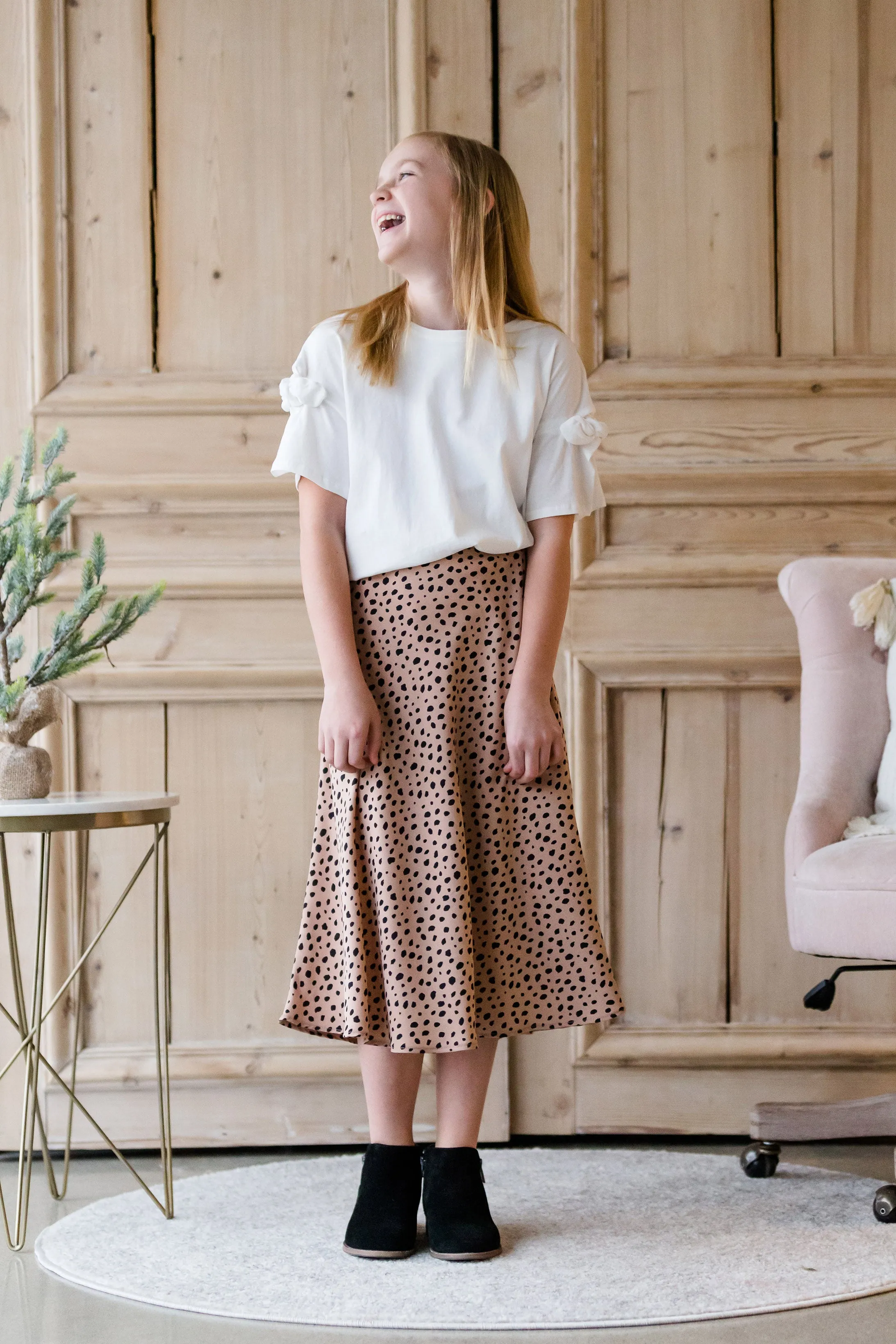 Cheetah High Waist Flare Skirt - FINAL SALE