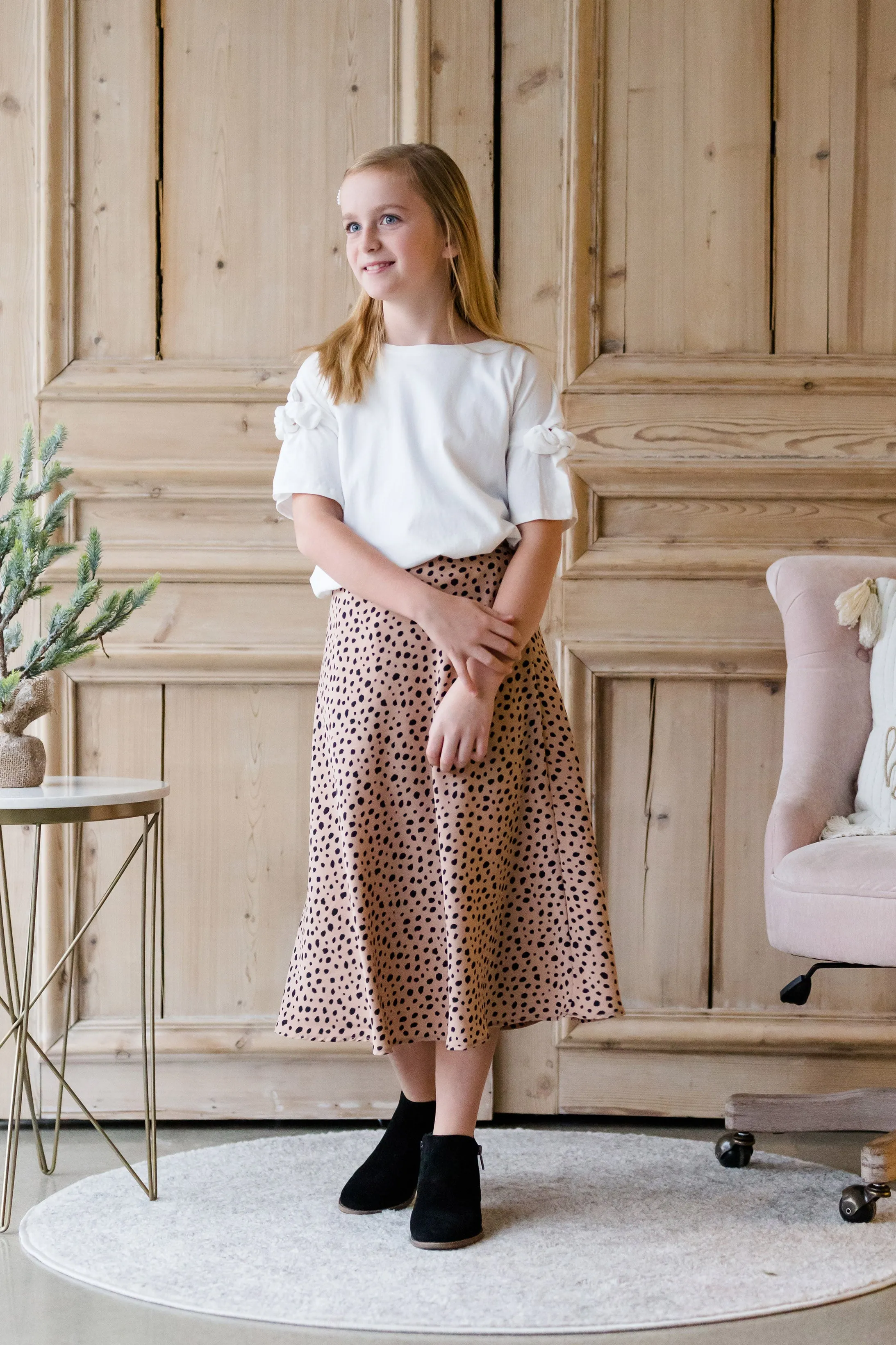 Cheetah High Waist Flare Skirt - FINAL SALE