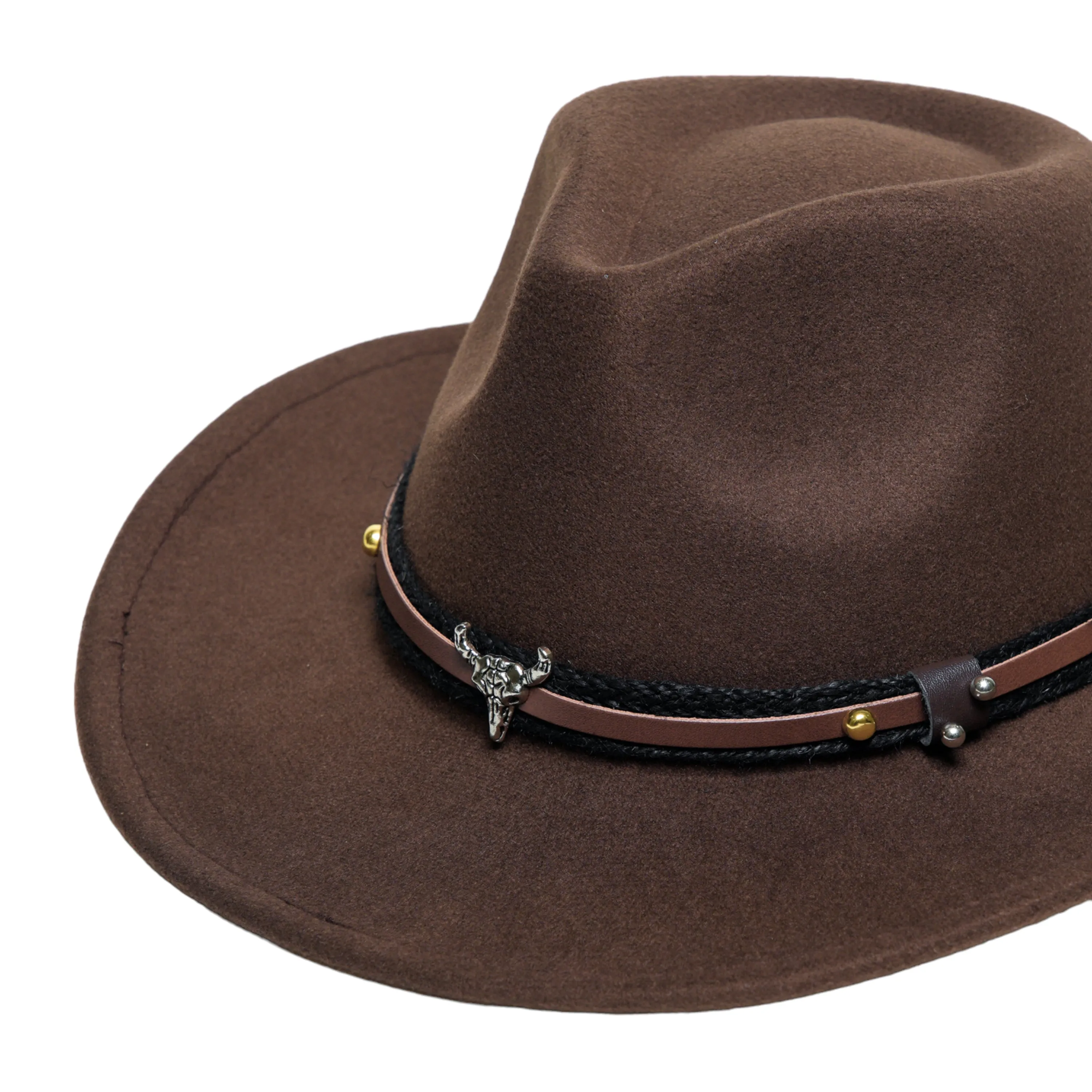 Chokore American Cowhead Cowboy Hat (Brown)