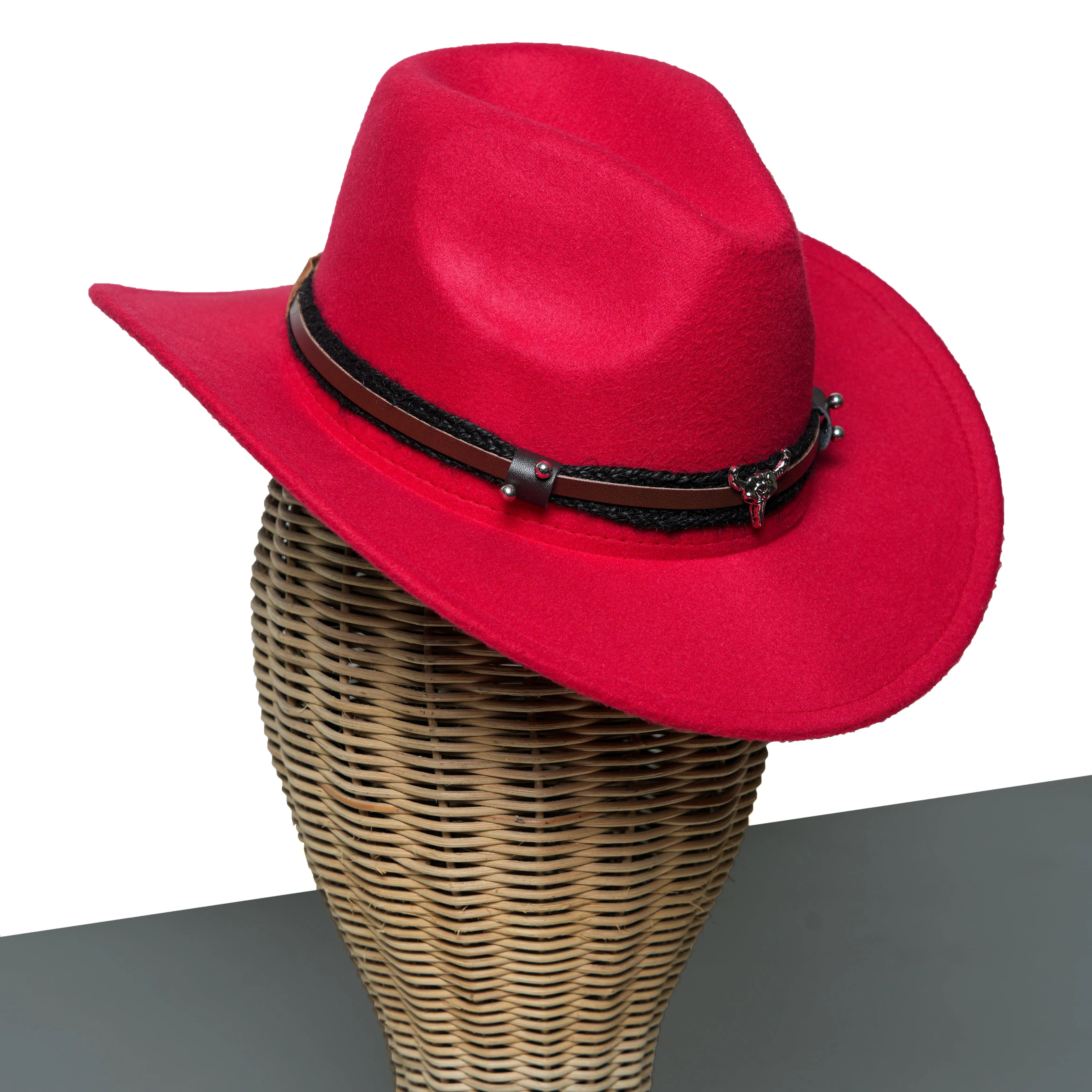 Chokore American Cowhead cowboy Hat (red)