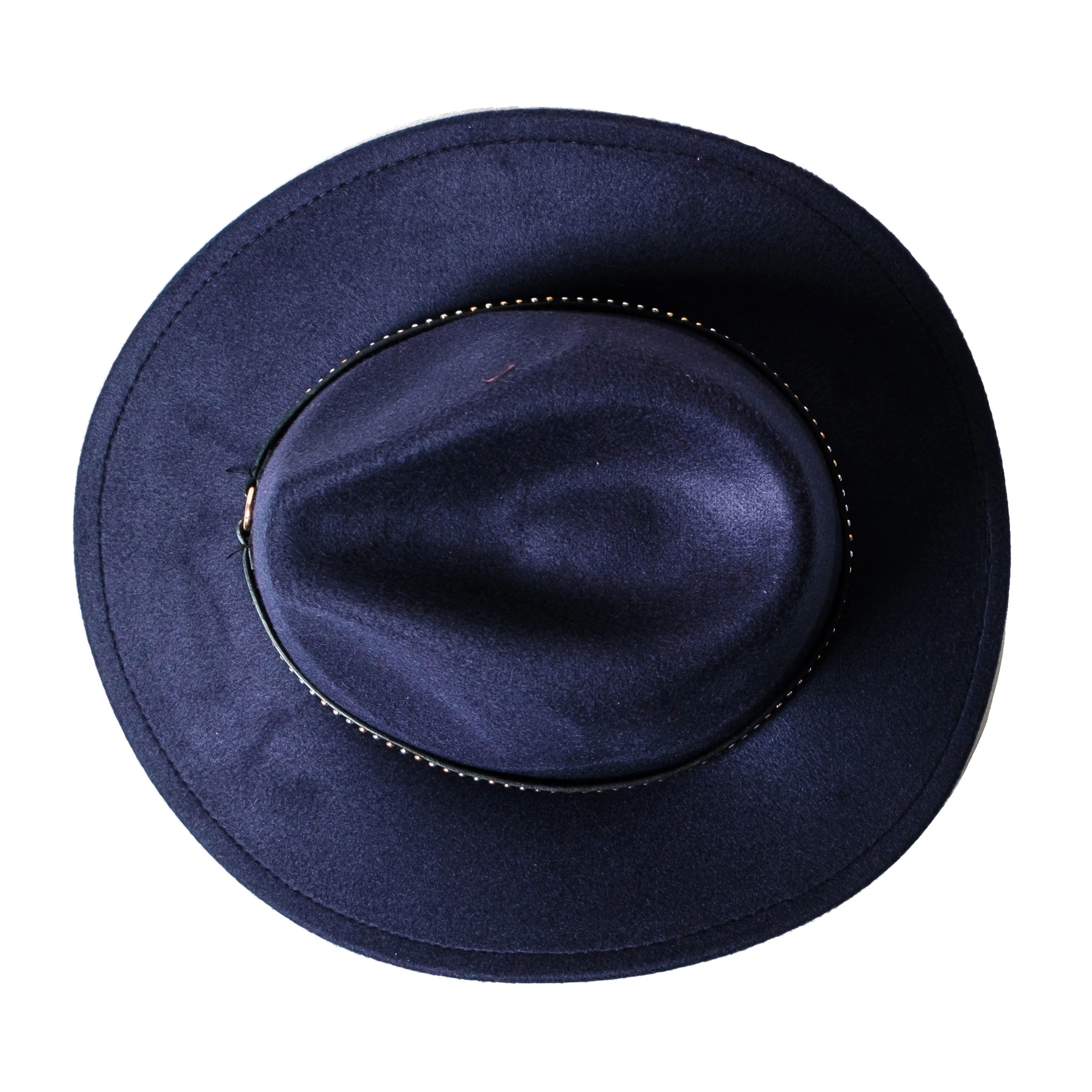 Chokore Cowboy Hat with Belt Band (Navy)