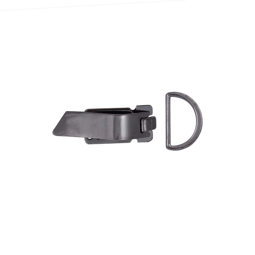 Classic Openable Clip Lock with D Ring for Coats/Blazers/Jackets