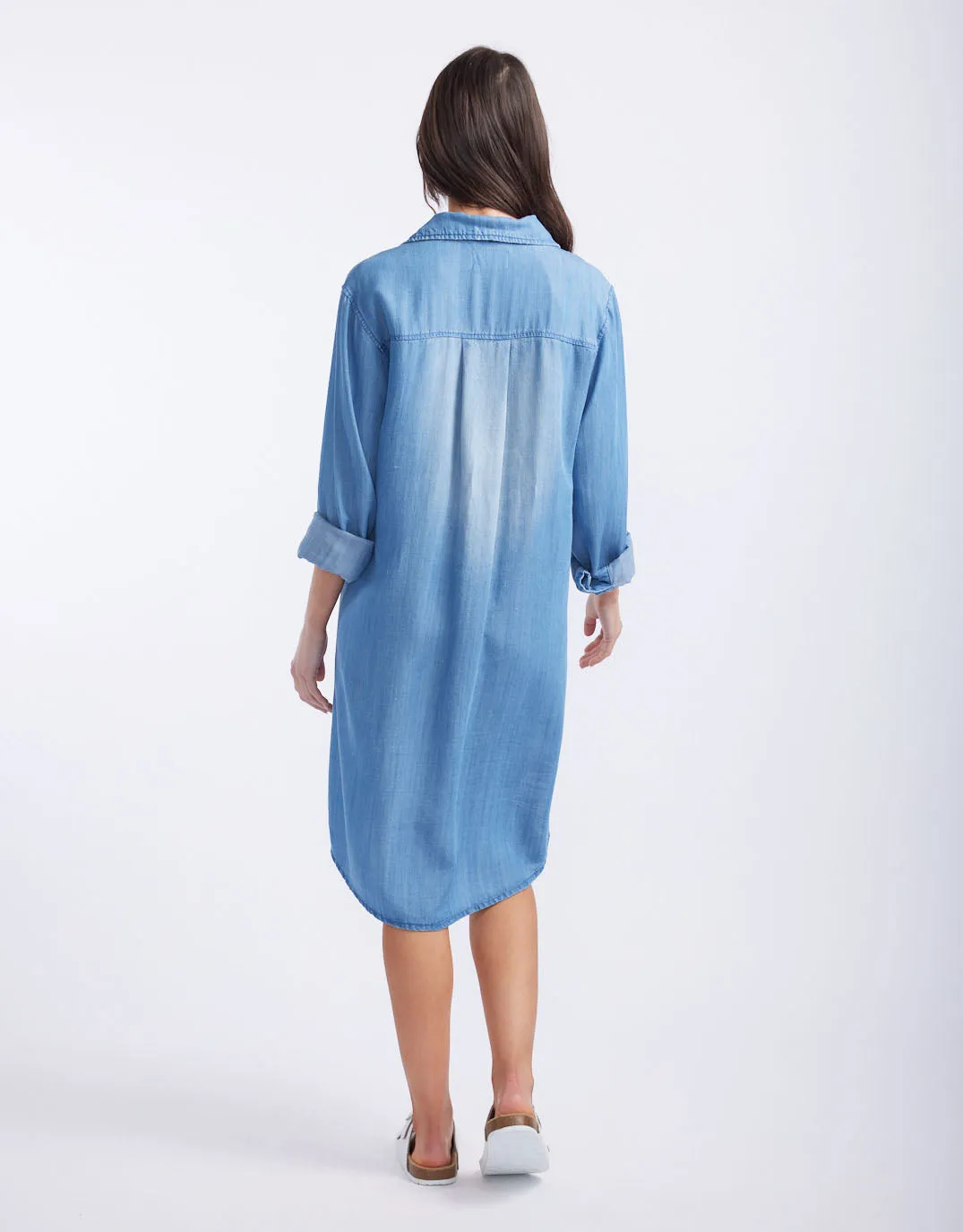 Cleo Vintage Dress - Denim