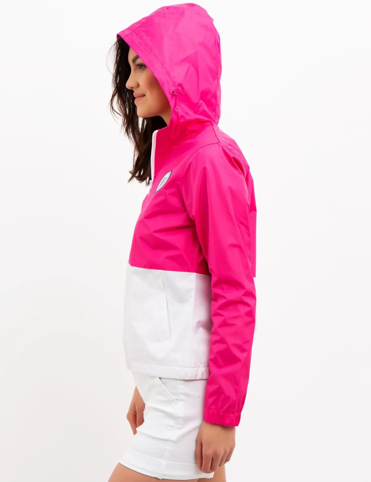 COLORBLOCK HOODED WINDBREAKER