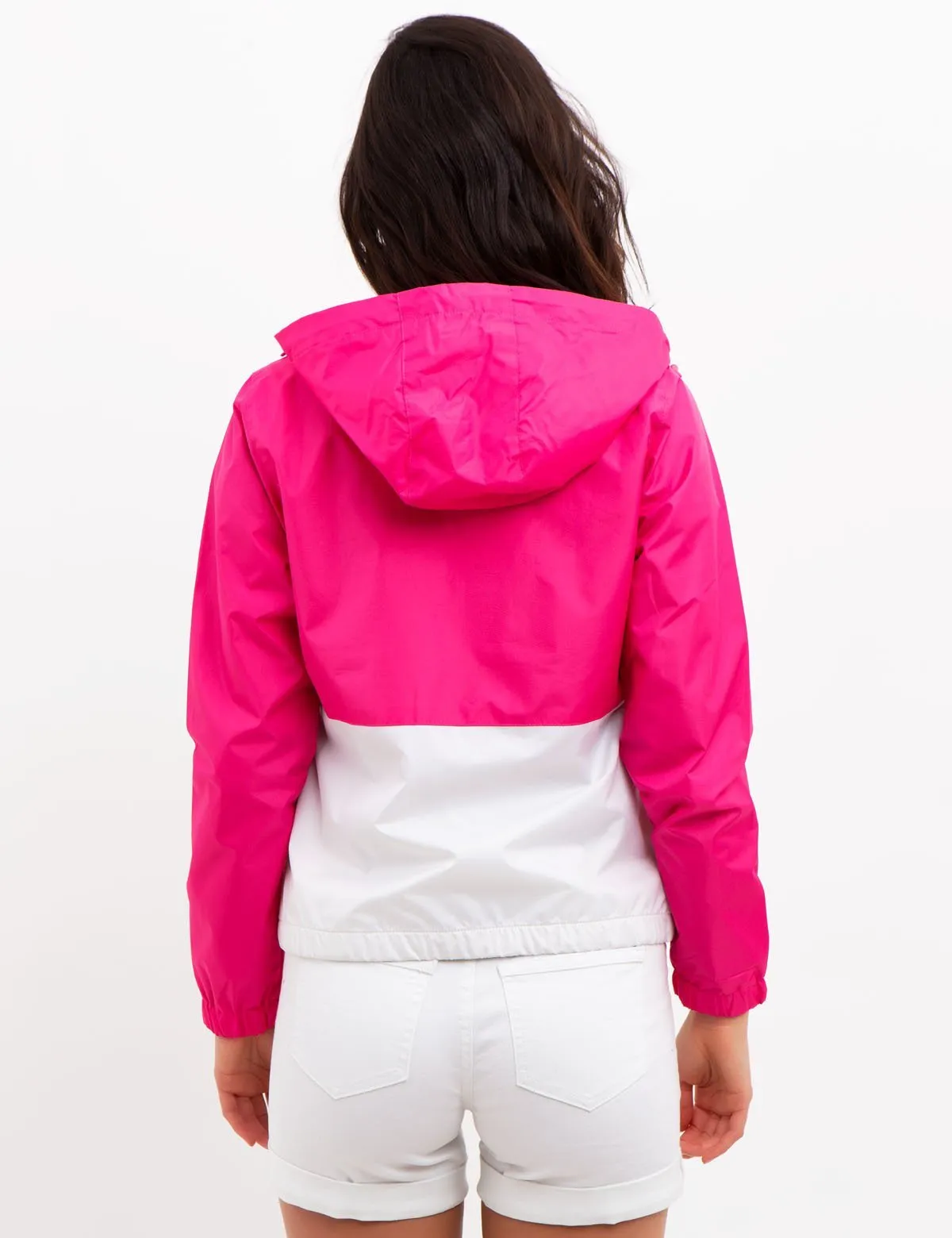 COLORBLOCK HOODED WINDBREAKER