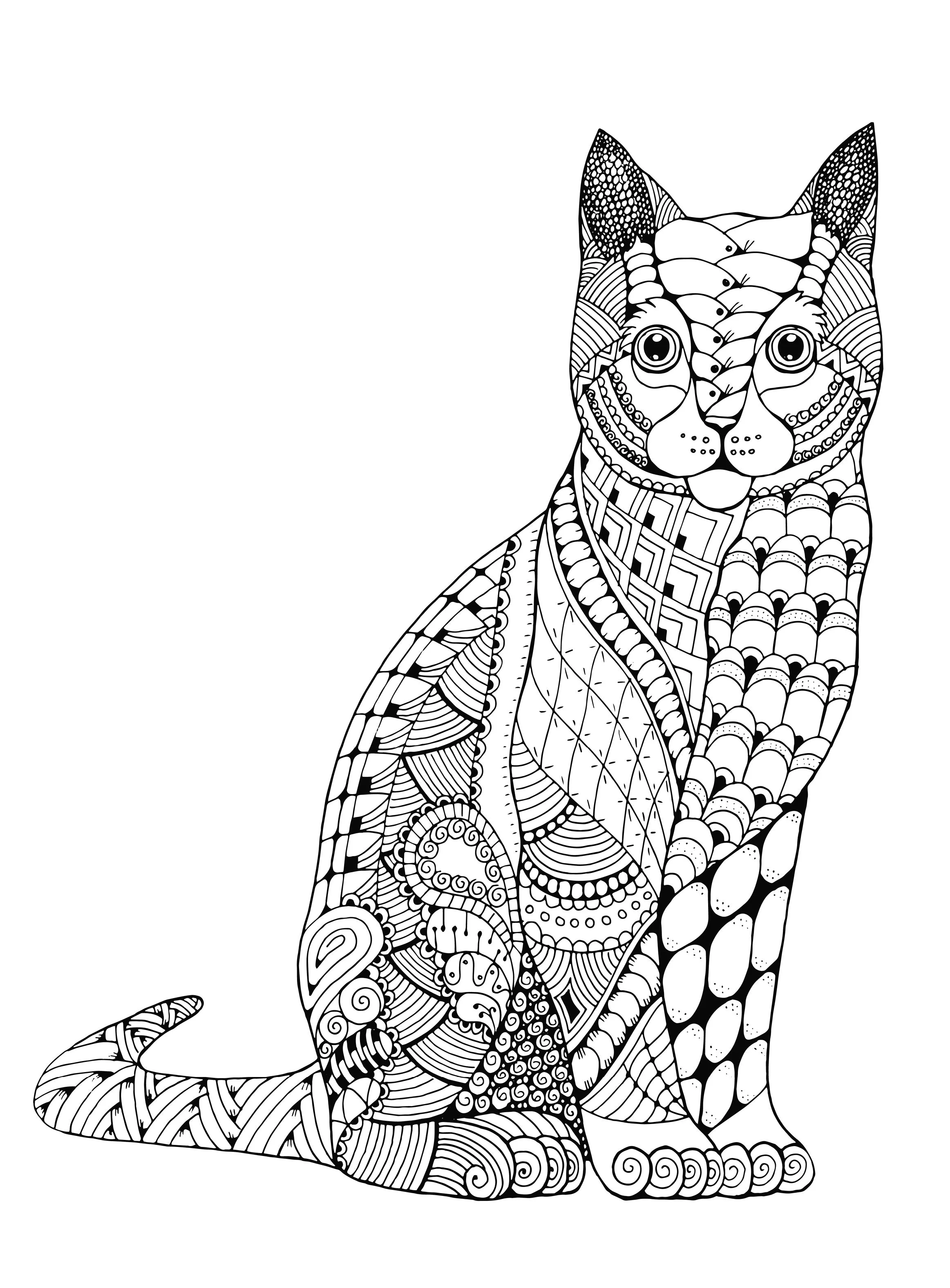 Coloring Cats - Adult Coloring Book: Volume 14, Contains 47 Pawesome Prints Ready to Frame